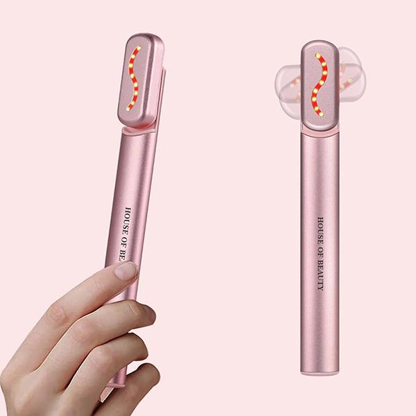 House of Beauty Led Red Light Eye Massager- Hollow Undereyes, Dark Circles, Boosts Collagen 1's - Massagers