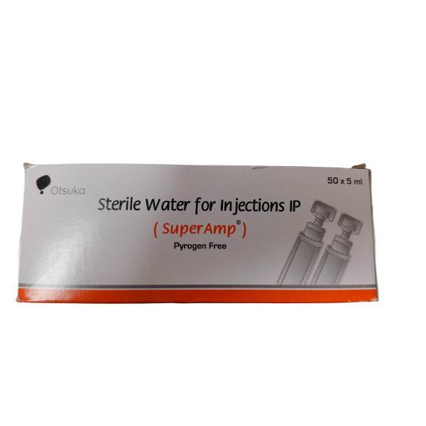 Netmeds | Otsuka Sterile Water For Injection Ip (Super Amp) Pyrogen Free (Pack of 50 x 5 ml)
