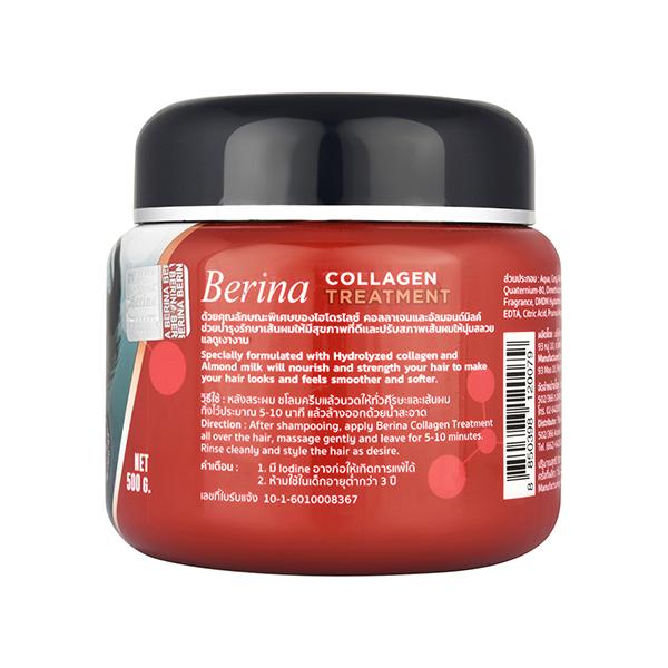Berina Collagen Treatment + Almond Milk 500gm - Hair Treatment