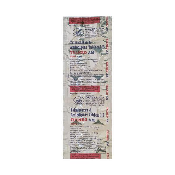 Telmed AM Tablet 10'S - Hypertension-Ana