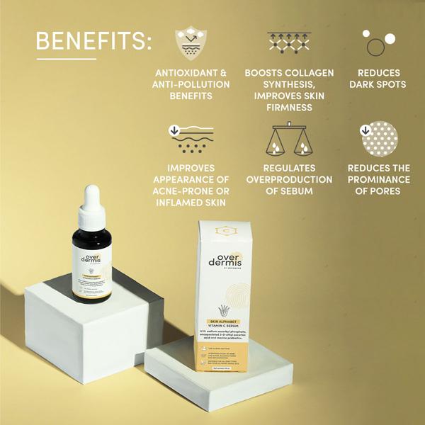 Over Dermis by Disguise Skin Alphabet Vitamin C Serum 20 ml - Face Serum