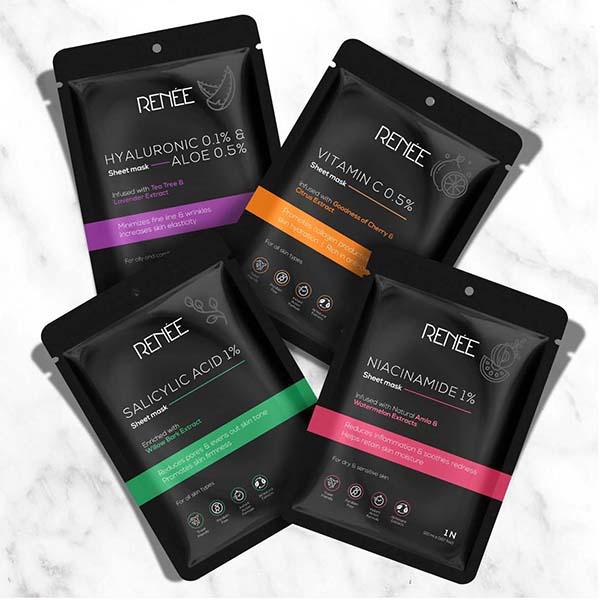 Renee Hyaluronic Acid and Aloe Sheet Mask 20 ml - Sheet Masks