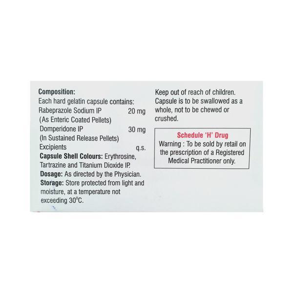 Zuropraz D Capsule 10'S - Ulcer/Reflux/Flatulence-Aaa