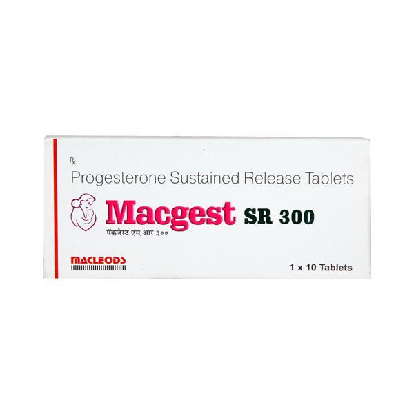 Macgest SR 300mg Tablet 10'S - Hormonal Therapy-Oes