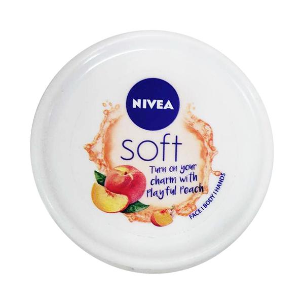 Nivea Soft Playful Peach Cream 50 ml - Face Moisturizers