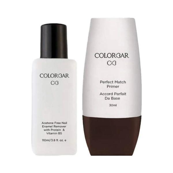 Netmeds | Colorbar Perfect Match Primer And Nail Polish Remover 110Ml Combo-16 140 Gm