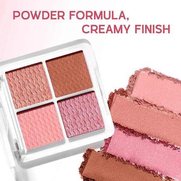 Insight Cosmetics Ready Set Glam Eyeshadow Palette Festive Fusion 11 gm - Eye Shadow Palettes