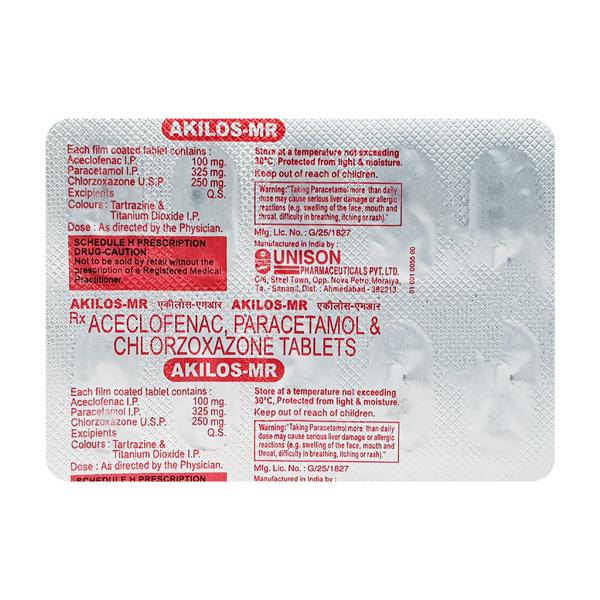 Akilos MR Tablet 10'S
