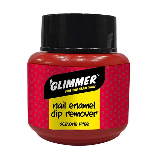 GLIMMER NAIL ENAMEL DIP REMOVER 40 gm
