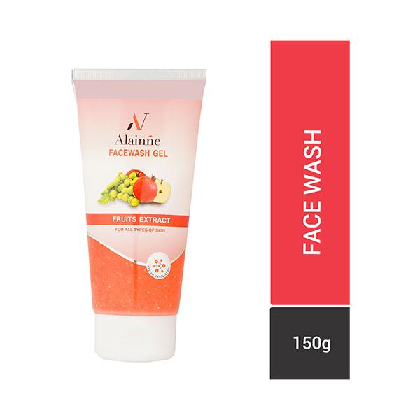 Netmeds | Alainne Fruits Extract Gel Facewash 150 gm