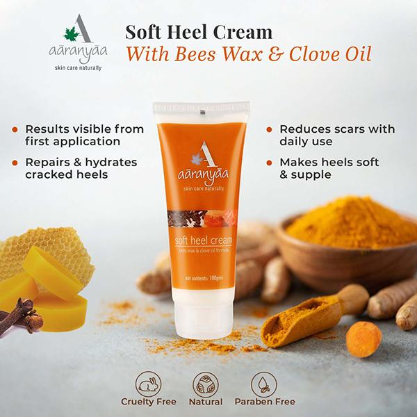 Aaranyaa Soft Heel Cream 100 gm - Foot Creams & Lotions