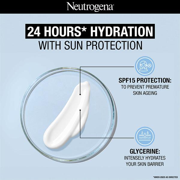 Neutrogena Ultra Gentle Daily Moisturiser SPF 15 100 ml - Face Moisturizers