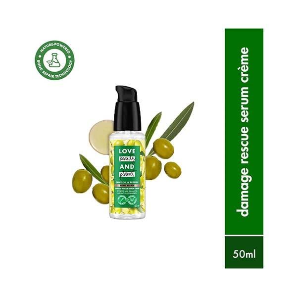 Netmeds | Love beauty And planet Olive oil & Peptide Bond Repair Damage Rescue Serum Creme - 50 ml