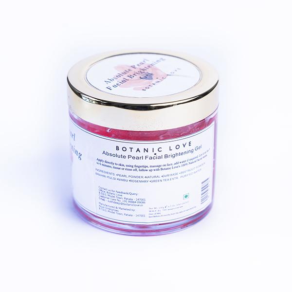 Botanic Love Absolute Pearl Facial Brightening gel 130 gm - Face Gels