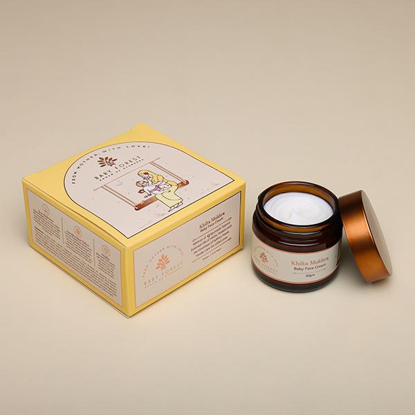 Baby Forest Khilta Mukhra Baby Face Cream 50 gm - Creams, Lotions & Oils