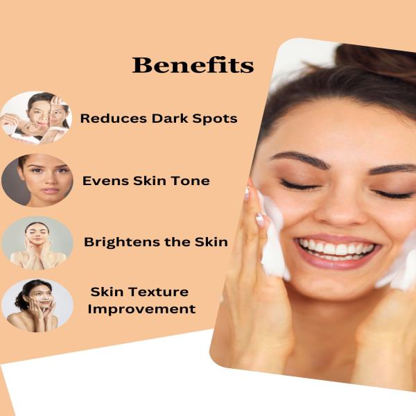 Dermistry No Pigmentation & Dark Spots Kojic Acid Skin Perfecting Face Wash 100 ml + No Pigmentation Kojic Acid Skin Perfecting Face Serum 30 ml - Face Serum