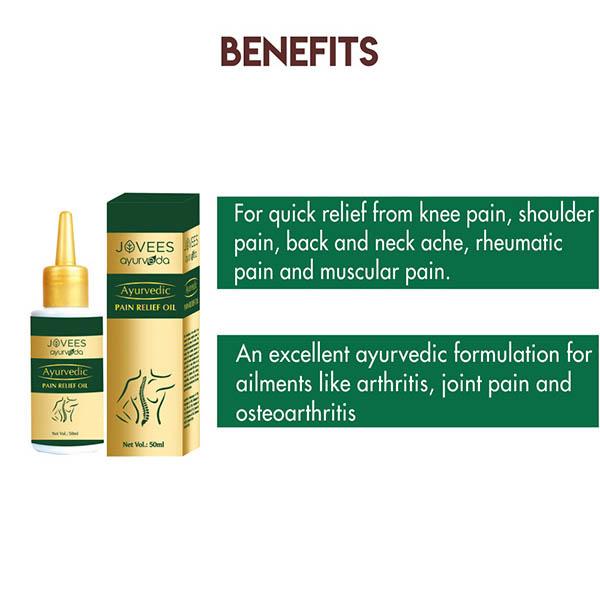 Jovees Pain Relief Oil 60ml - Pain Relief Oil