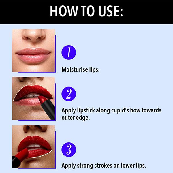 Blue Heaven Intense Matte Lipstick, Heartbeat303 4 gm - Lipsticks