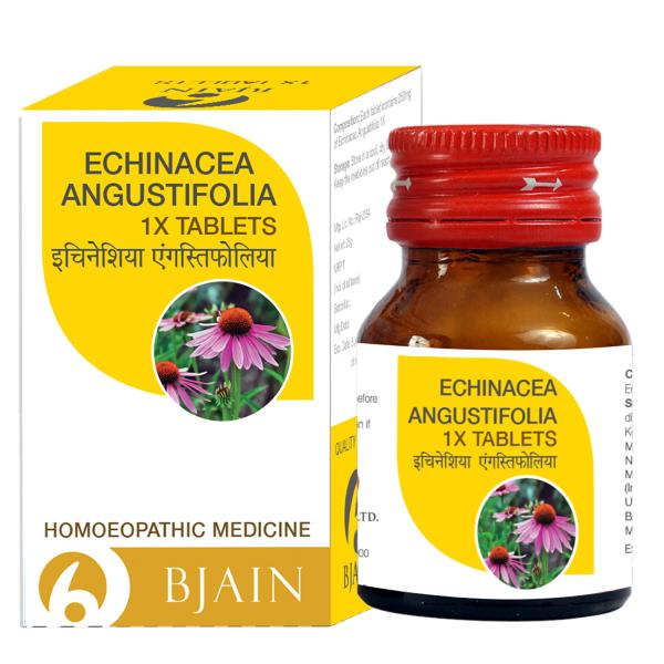 Bjain Echinacea Aungustifolia 1X Tablets 25 gm - Personal Care(Homeopathy)