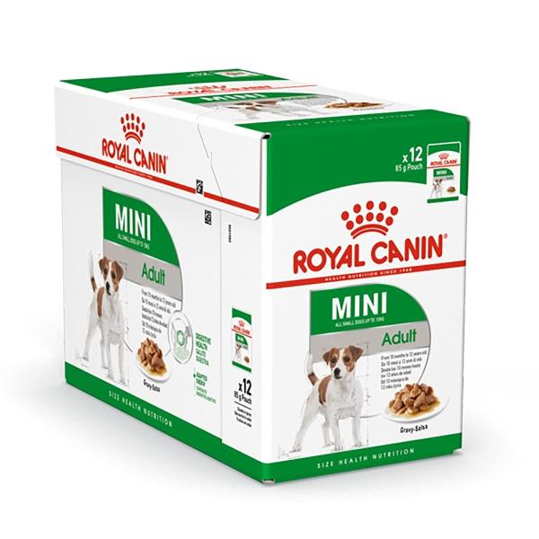 Netmeds | Royal Canin Mini Adult Pet Food  - Gravy Salsa (Pack of 12 x 85 gm) 1's