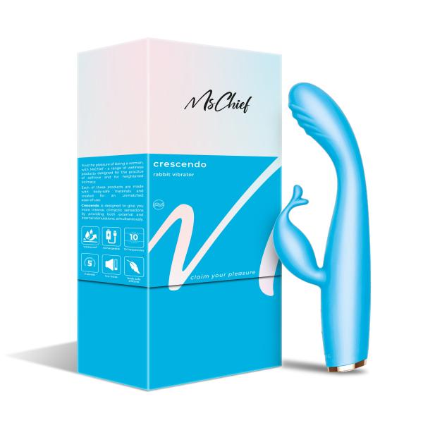 MsChief Crescendo Dual Spot Vibrating Body Massager 1's - Massagers And Vibrators