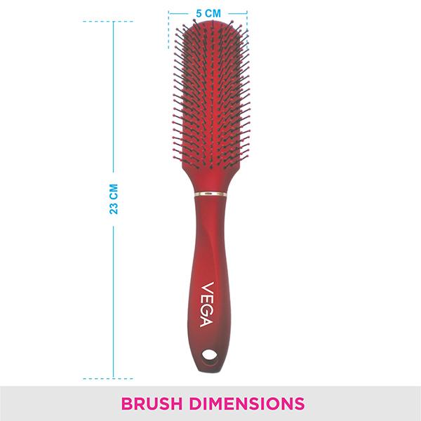 Vega Flat Brush (E11 - FB) 1's - Hair Brushes