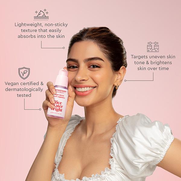 The Face Shop Rice Water Bright Vegan Serum 30 ml - Essences