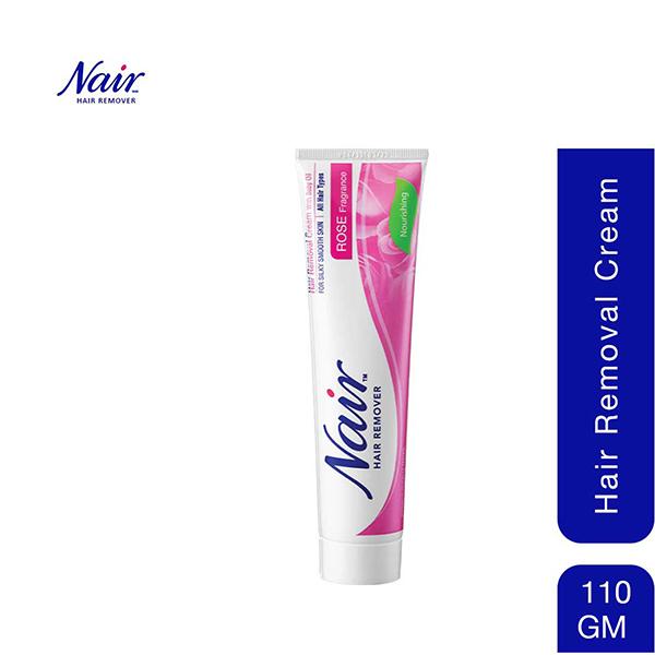Nair Legs & Body Hair Removal Cream - Rose 110 gm