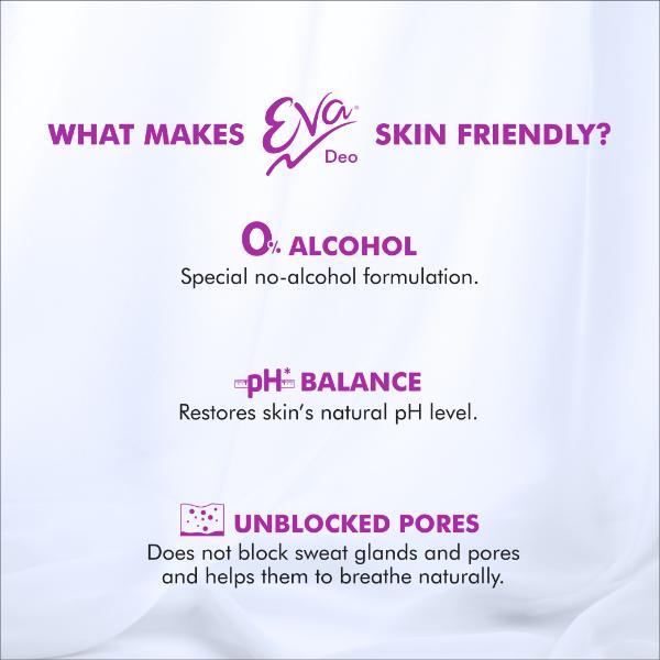 Eva Wild No Alcohol Skin Friendly Deodorant Spray 150 ml - Women Deodorants/Roll-Ons