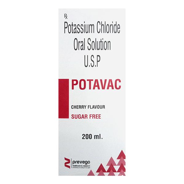 Netmeds | POTAVAC SUGAR FREE CHERRY FLAVOUR Oral Solution 200ml