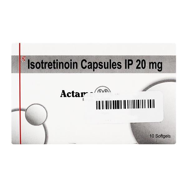 ACTAME 20 Softgel 10's - Acne-Acn