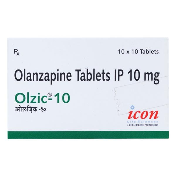 Olzic 10mg Tablet 10'S - Schizophrenia-Aps