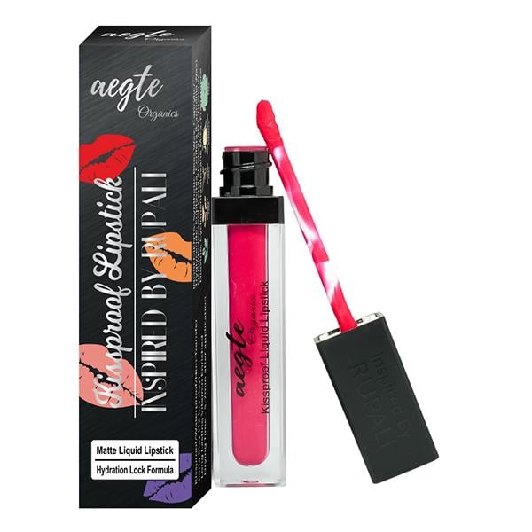 Netmeds | Aegte Kisproof Liquid Matte Lipstick - Bold Fuschia 708 5 ml