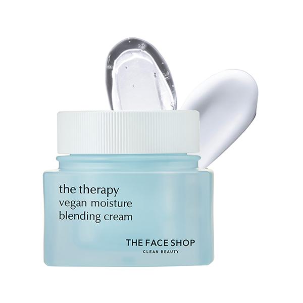 The Face Shop The Therapy Vegan Moisture Blending Cream 60 ml - Face Moisturizers