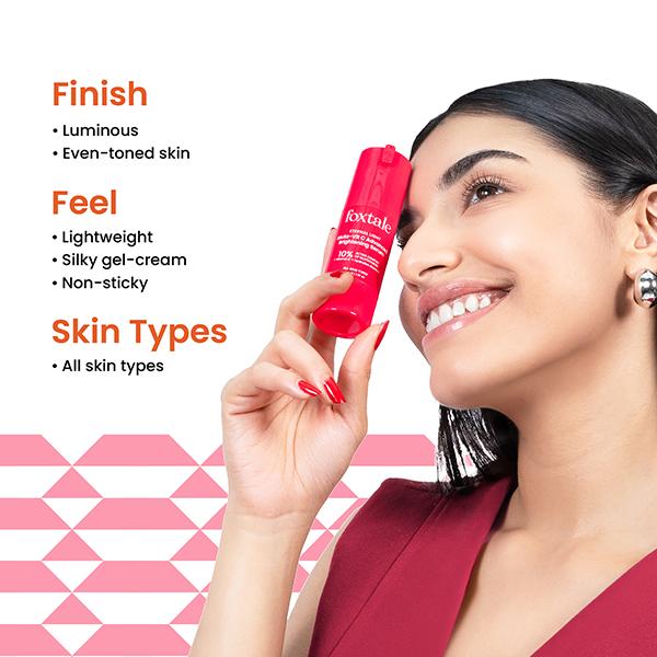 Foxtale Eternal Light - Brightening Serum With 10% Vitamin C & Glutathione 30 ml - Face Serum