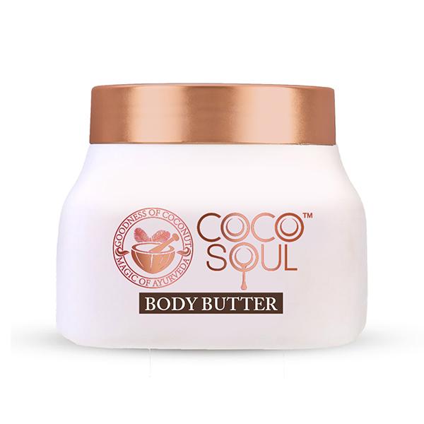 Coco Soul Body Butter -With Coconut & Ayurveda- Paraben & Mineral Oil Free 200gm