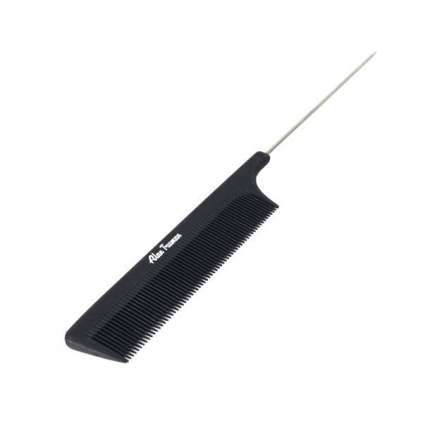 Alan Truman CB-03 Metal-Pin-Tail Carbon Comb 1's - Hair Combs