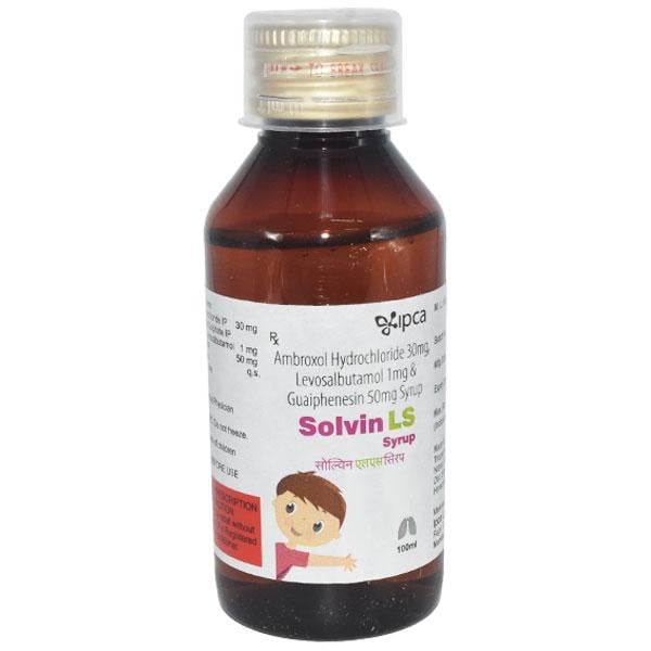 Solvin LS Syrup 100ml - Cough And Cold-Cou