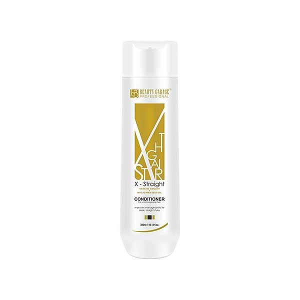 Netmeds | Beauty Garage X-Straight Keratin Smooth Conditioner - Macadamia Seed Oil 300 ml