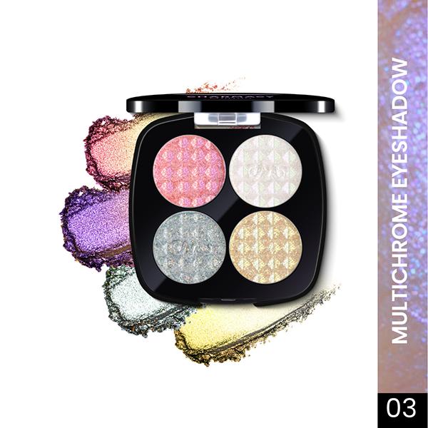 Charmacy Milano Insane Quad Eyeshadow Palette- 03 3.6 g - Eye Shadow Palettes
