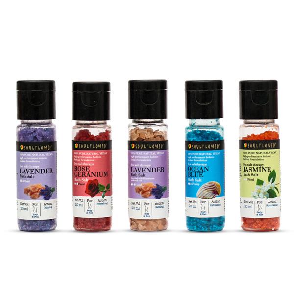 Netmeds | Soulflower Bath Salt Special Pack 100 gm