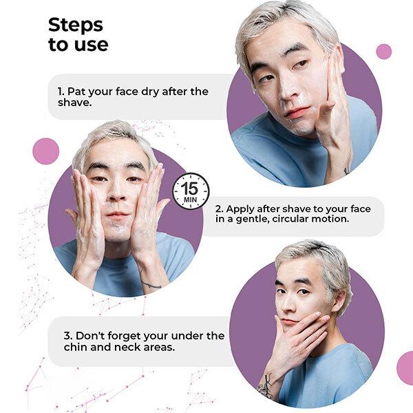 Cosmos by Bewakoof After Shave Gel With Witch Hazel & Menthol 100 ml - Beard Gel