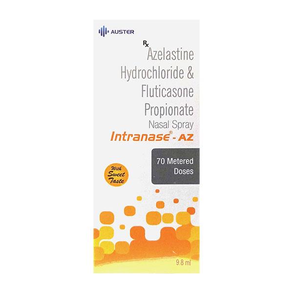 Netmeds | INTRANASE AZ WITH SWEET TASTE 70md Nasal Spray 9.8ml