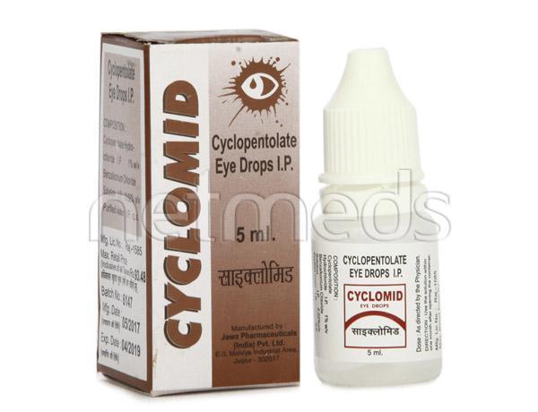 Cyclomid Eye Drops 5ml - Mydriasis