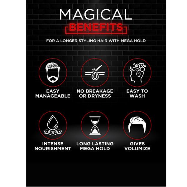 Mancode Mega Hold Hair Wax 100 gm - Hair Gels & Waxes