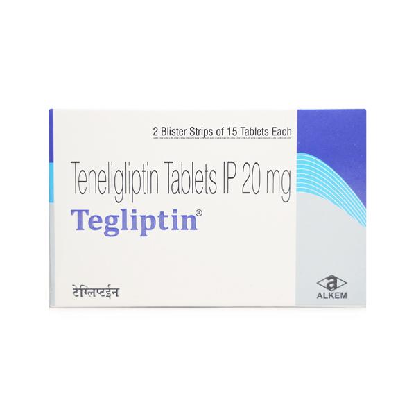 Tegliptin 20mg Tablet 15'S - Diabetes-Ant