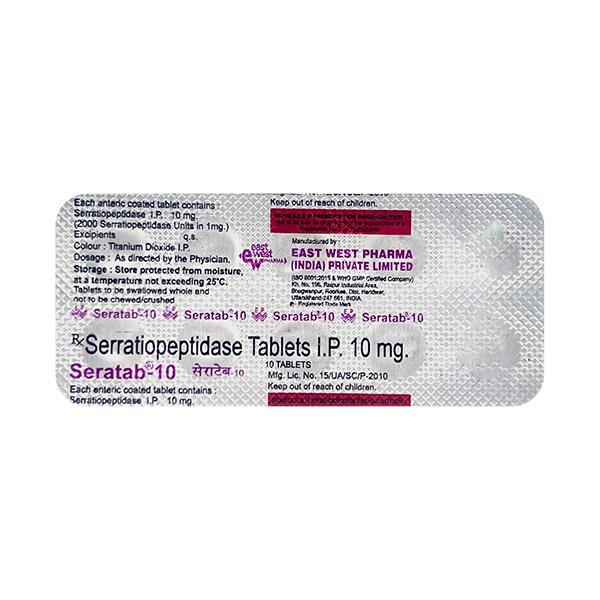 Netmeds | Seratab 10mg Tablet 10'S