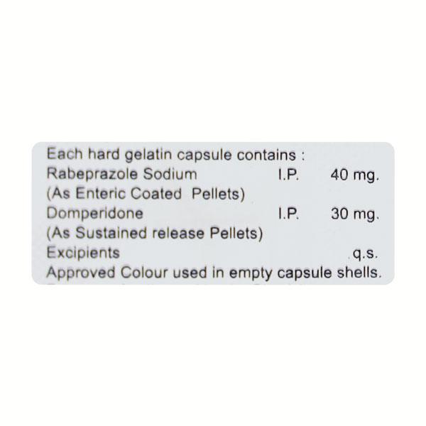 RANY 40 D Capsule 10's - Ulcer/Reflux/Flatulence-Aaa