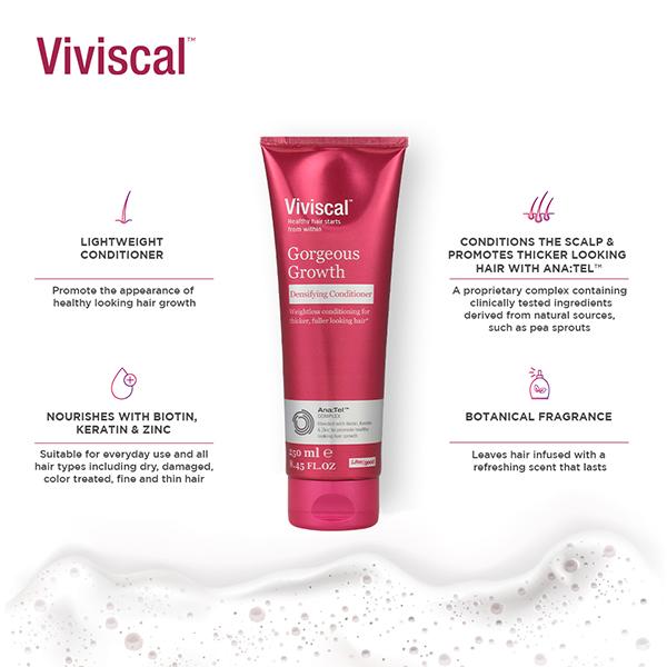 Viviscal Gorgeous Growth Densifying Conditioner 250 ml - Conditioners