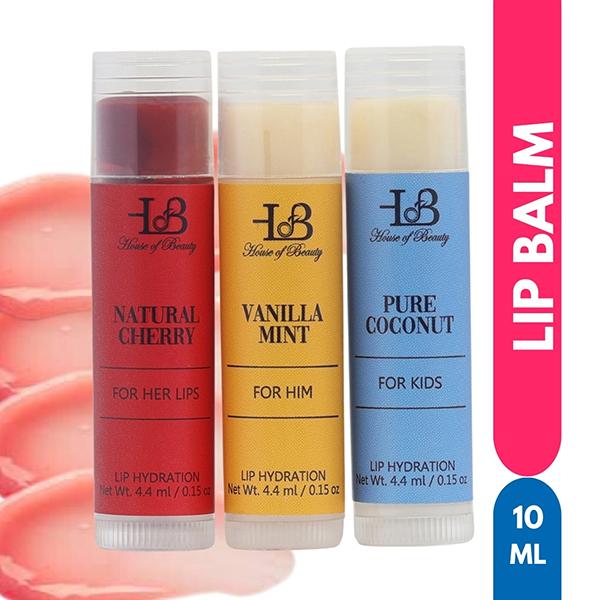 Netmeds | House Of Beauty Pout Perfect Tinted Lip Balm 3's